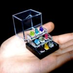 9 Rare Natural Gemstone Collection Gift Box-Peridot, Apatite & 7 Exquisite Minerals-Square Acrylic Tiered Display Case - Ideal Birthday & Christmas Gifts for Mineral Enthusiasts,Geography Enthusiast - Image 2